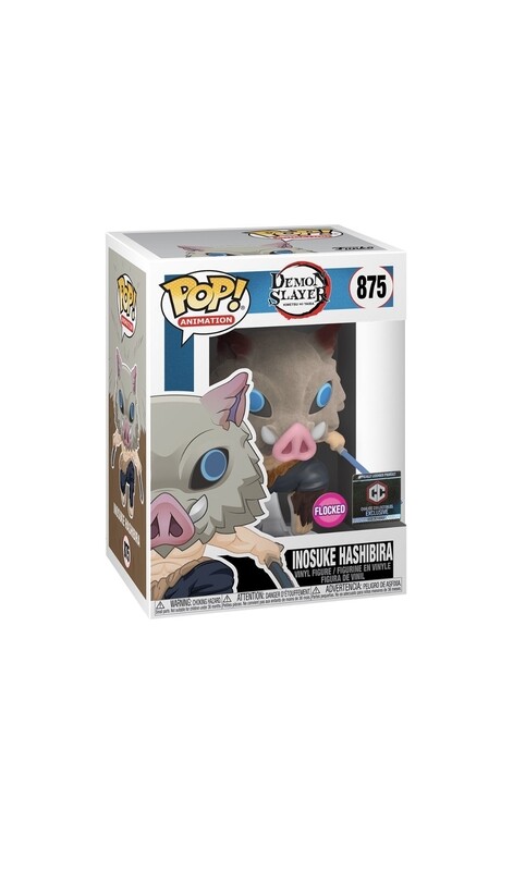 Funko Pop Animation: Demon Slayer Kimetsu No Yaiba. Inosuke Hashibira Flocked Exclusivo de Chalice Collectibles Funko Pop Animation: Demon Slayer Kimetsu No Yaiba. Inosuke Hashibira Flocked Exclusivo de Chalice Collectibles