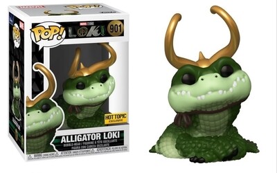 Funko Pop Marvel. Alligator Loki.     Exclusivo de Hottopic
