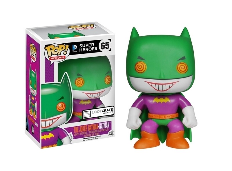Funko Pop The Joker Batman Exclusivo de Loocrate Funko Pop The Joker Batman Exclusivo de Loocrate