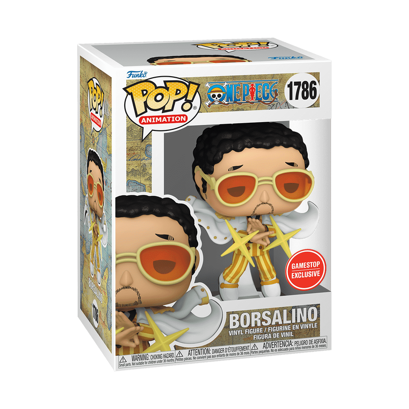 Funko Pop Animation One Piece Borsalino Exclusivo de Gamestop