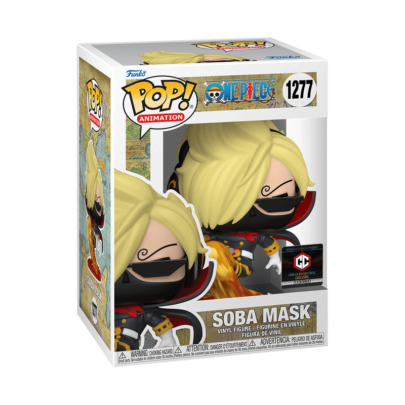 Funko Pop Animation One Piece. Soba Mask Exclusivo de Chalice Collectibles