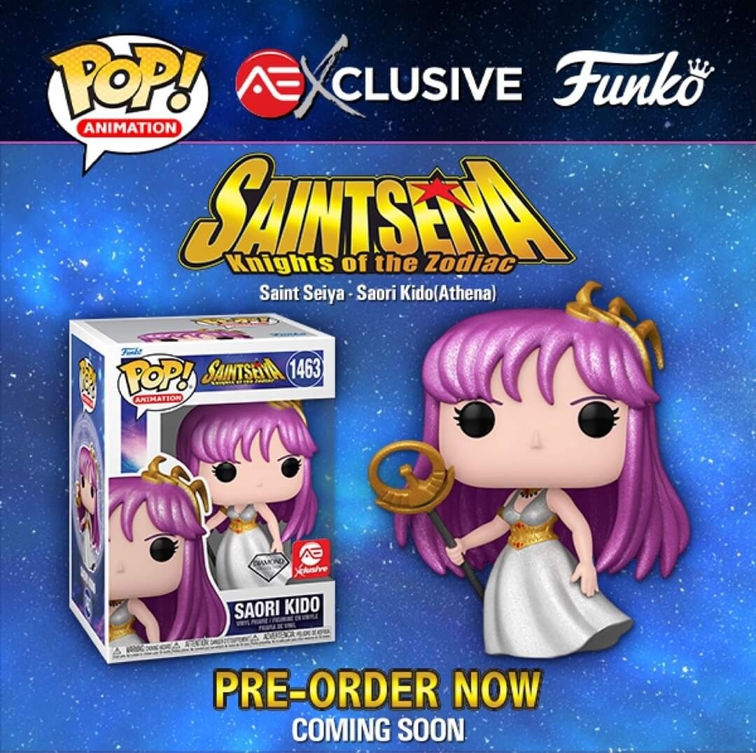 Funko Pop Saori Kido Exclusivo AE Diamond Funko Pop Saori Kido Exclusivo AE Diamond