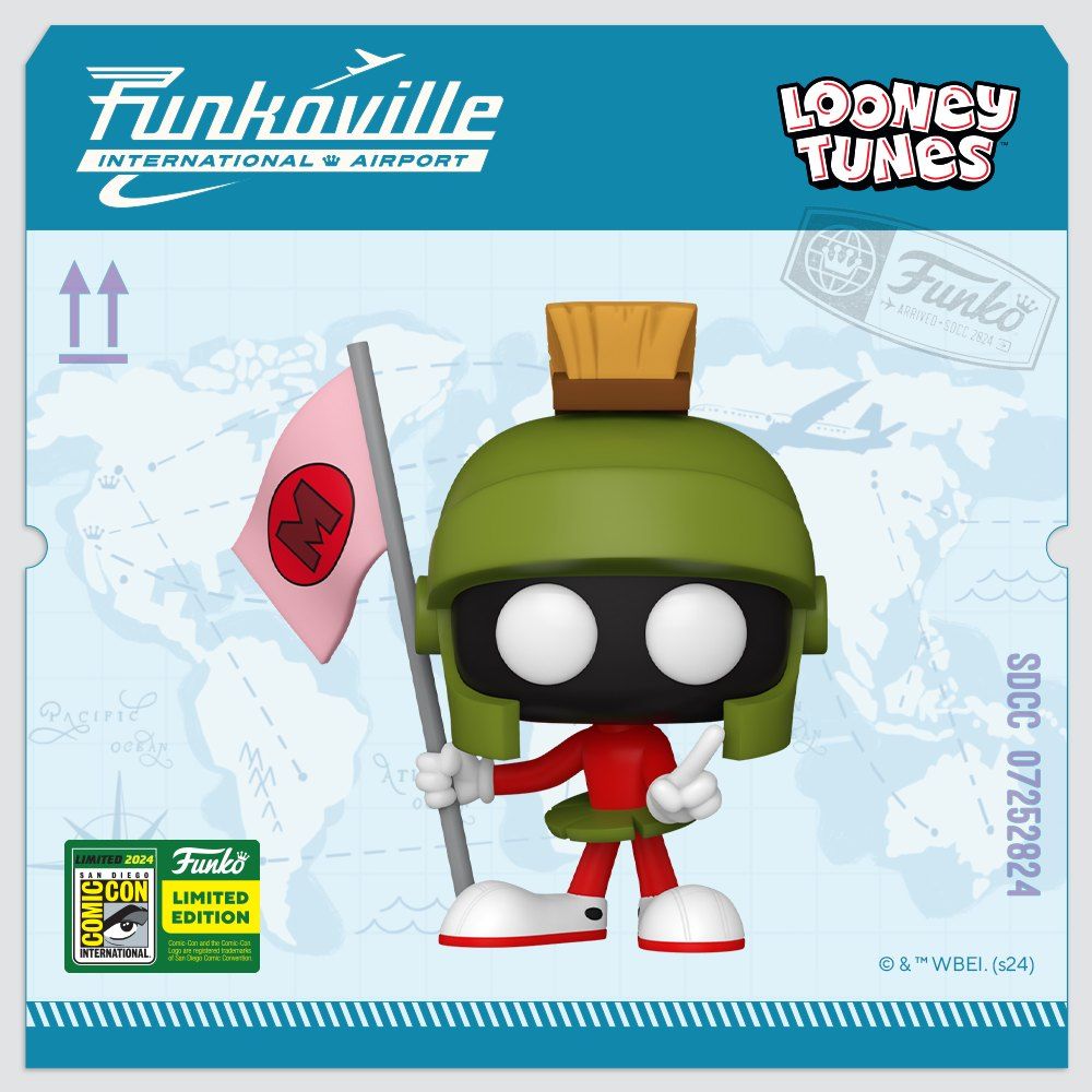 Funko Pop Marvin The Martian Exclusivo SDCC