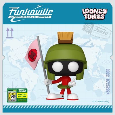 Funko Pop Marvin The Martian Exclusivo SDCC Funko Pop Marvin The Martian Exclusivo SDCC