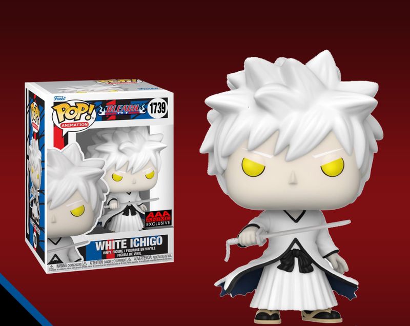 Funko Pop Bleach. White Ichigo Exclusivo AAA Funko Pop Bleach. White Ichigo Exclusivo AAA