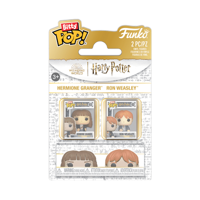 Bitty Pop! Hermione Granger &amp; Ron Weasley 2-Pack