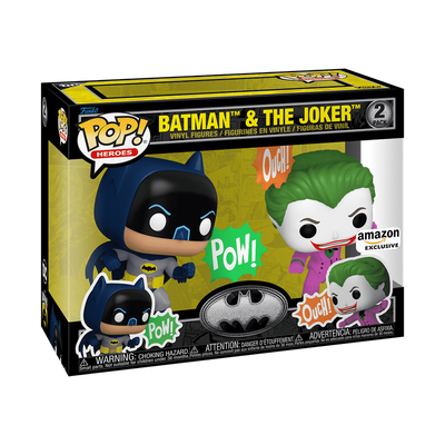 Funko Pop 2 Pack Batman &amp; The Joker Exclusivo de Amazon
