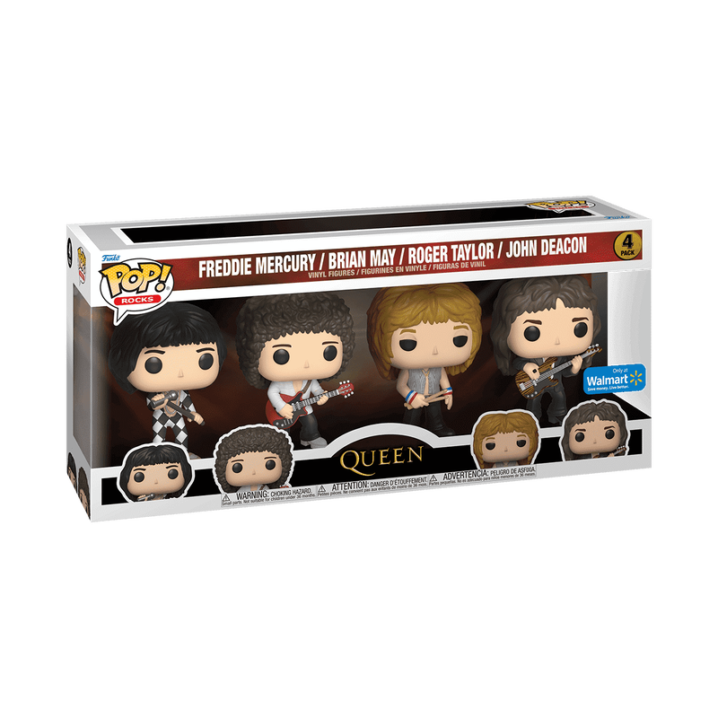 Funko Pop 4 Pack Queen Exclusivo de Walmart Funko Pop 4 Pack Queen Exclusivo de Walmart