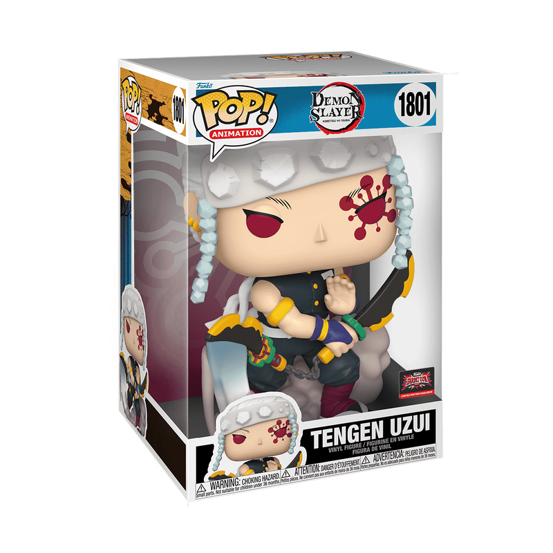 Funko Pop Jumbo Demon Slayer. Tengen Uzui Exclusivo Targetcon