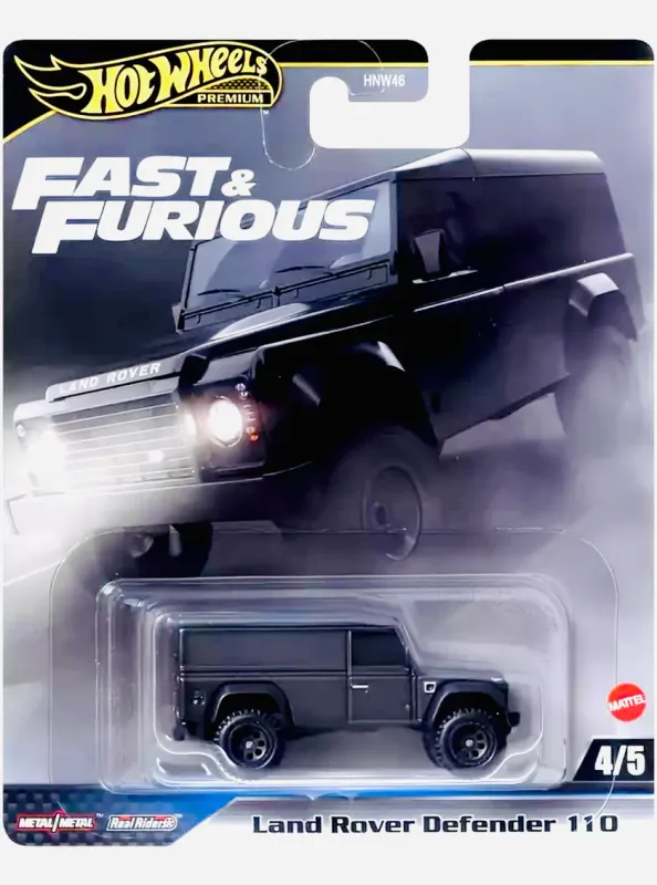 Hot Wheels Premium Fast &amp; Furious  Land Rover Defender 110