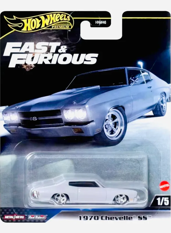 Hot Wheels Premium Fast &amp; Furious 1970 Chevrolet  Chevelle SS