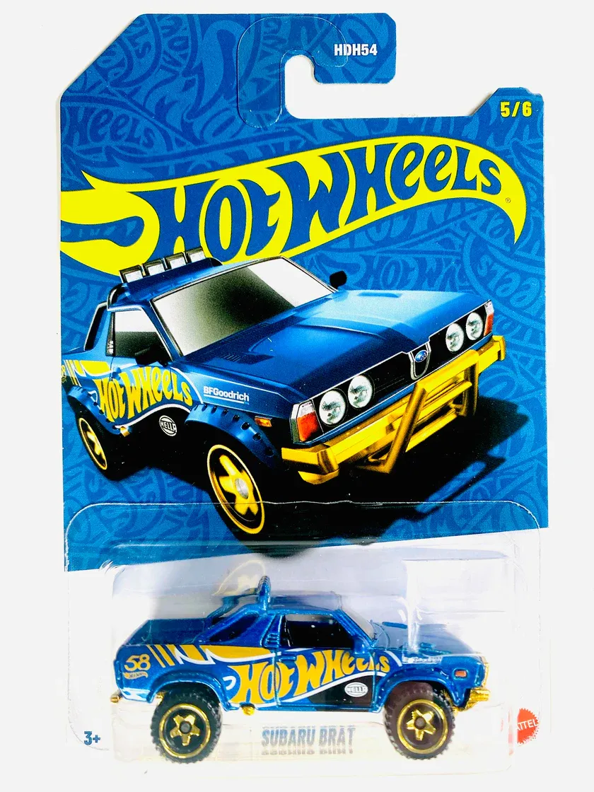 Hot Wheels 58th Anniversary Subaru Brat