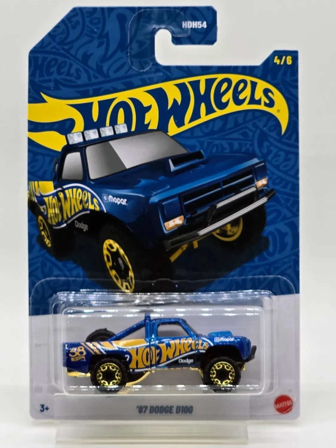 Hot Wheels 58th Anniversary 87 Dodge D100