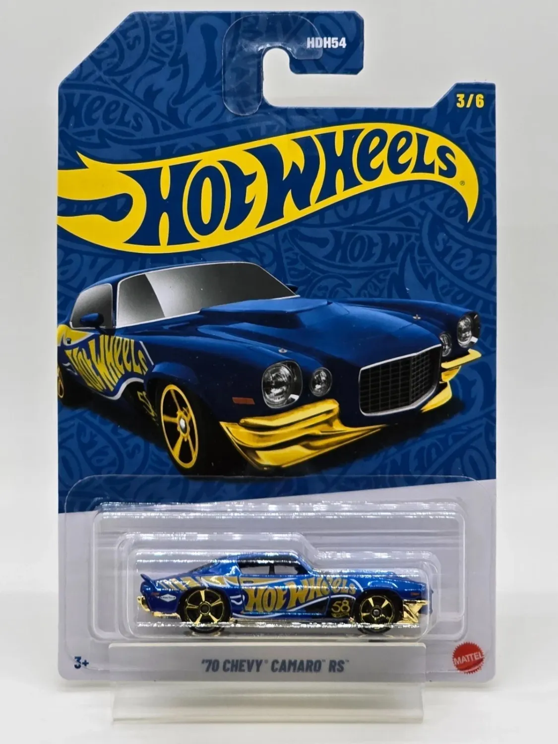 Hot Wheels 58th Anniversary 70 Chevy Camaro RS