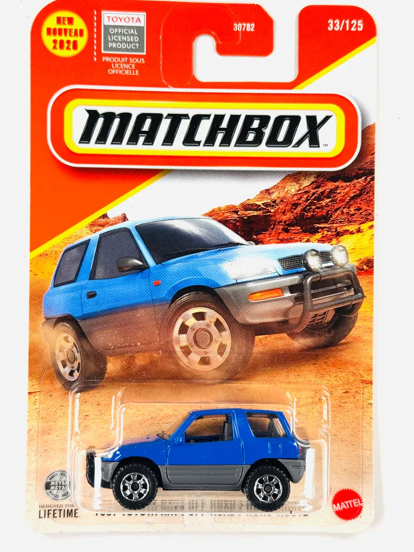 Matchbox 1997 Toyota Rav4 Off Road 33/125