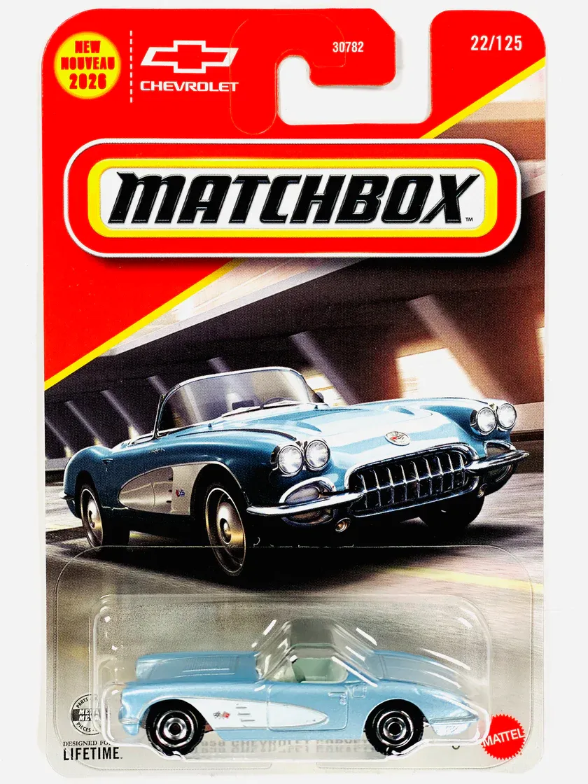 Matchbox 1958 Chevrolet Corvette 22/125