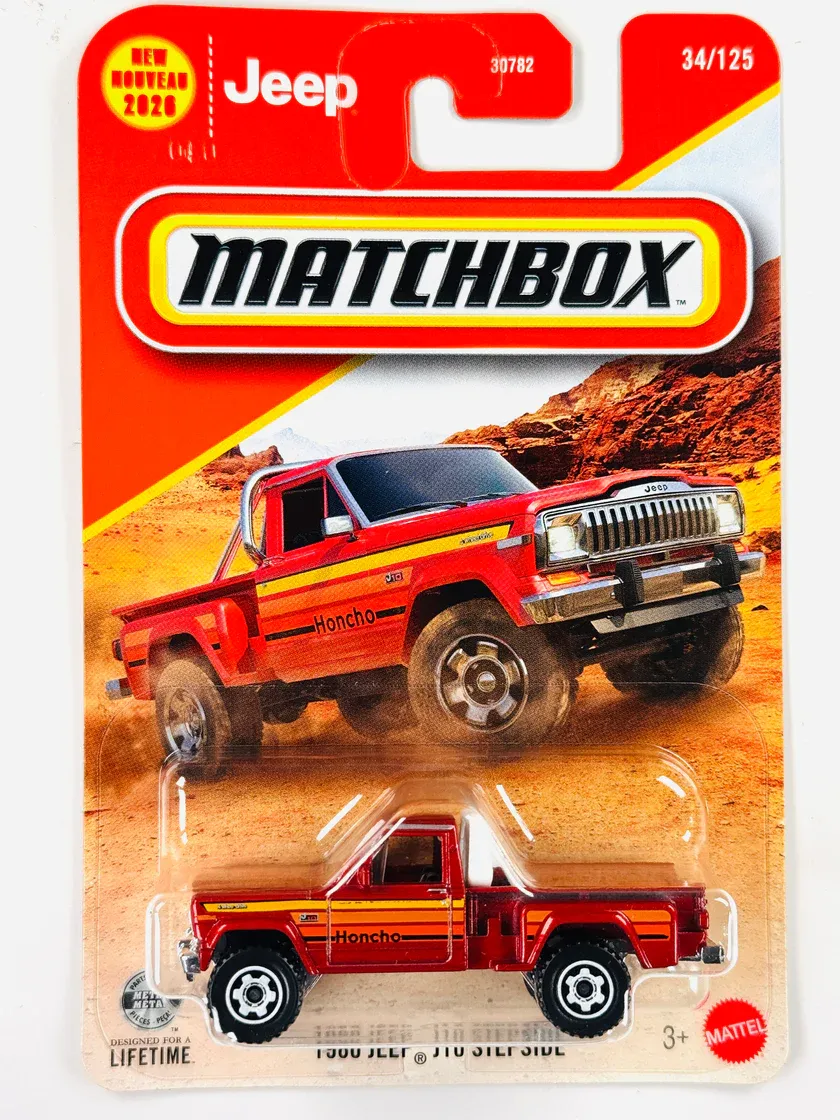 Matchbox 1980 Jeep J10 Stepside