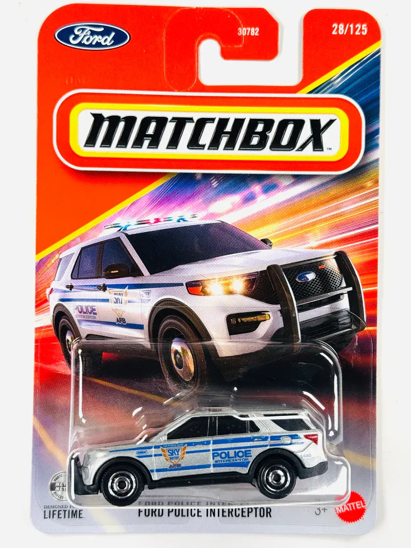 Matchbox Ford Police Interceptor