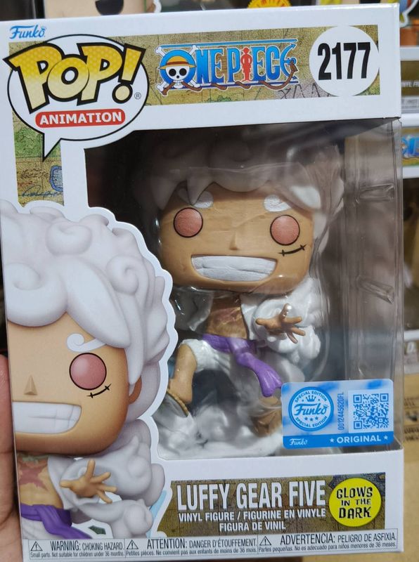 Funko Pop Luffy Gear Five Exclusivo GITD Funko Pop Luffy Gear Five Exclusivo GITD