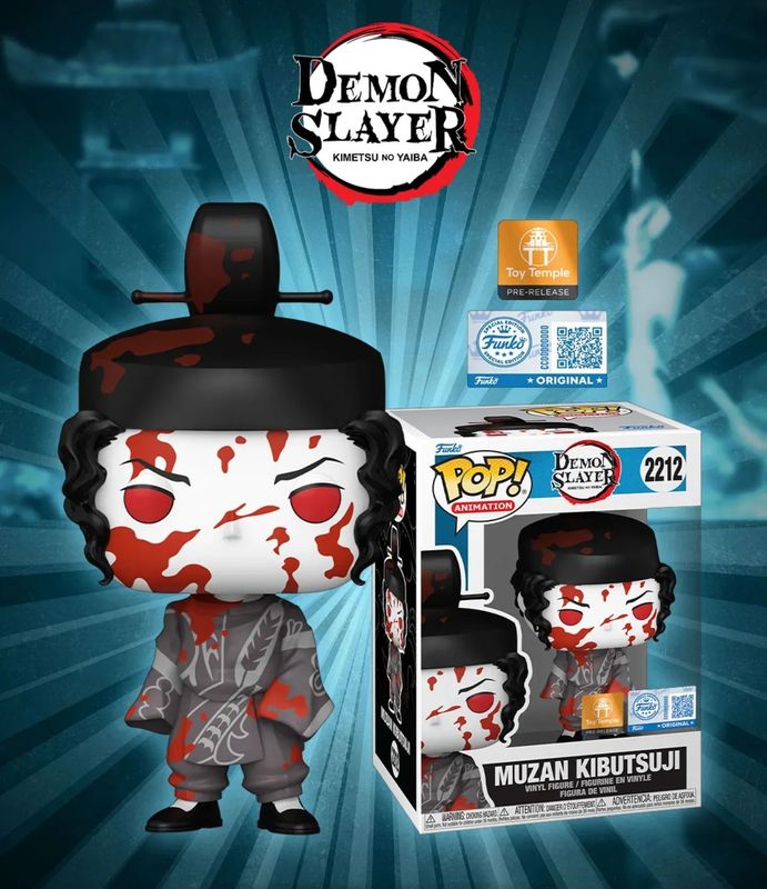 Pre-orden Funko Pop Animation Demon Slayer Muzan Kibutsuji Exclusivo Toy Temple Pre-orden Funko Pop Animation Demon Slayer Muzan Kibutsuji Exclusivo Toy Temple