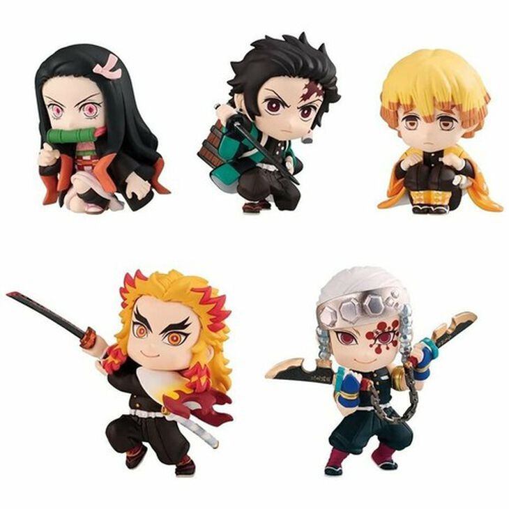 Demon slayer. Figuras
