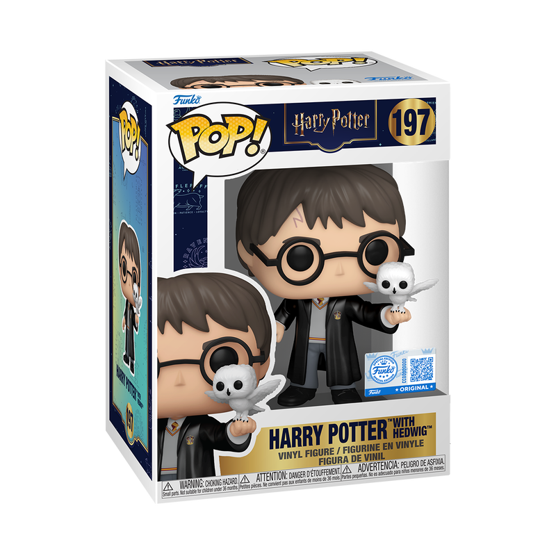 Funko Pop Harry Potter with Hedwig Exclusivo de Walmart