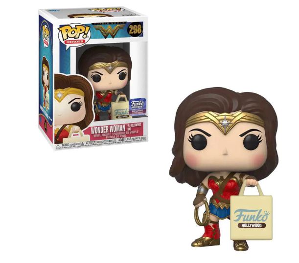 Funko Pop Wonder Woman Exclusivo de Funko Hollywood