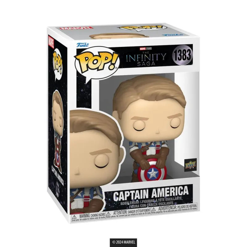 Funko Pop Captain America Exclusivo Eupper Deck Funko Pop Captain America Exclusivo Eupper Deck