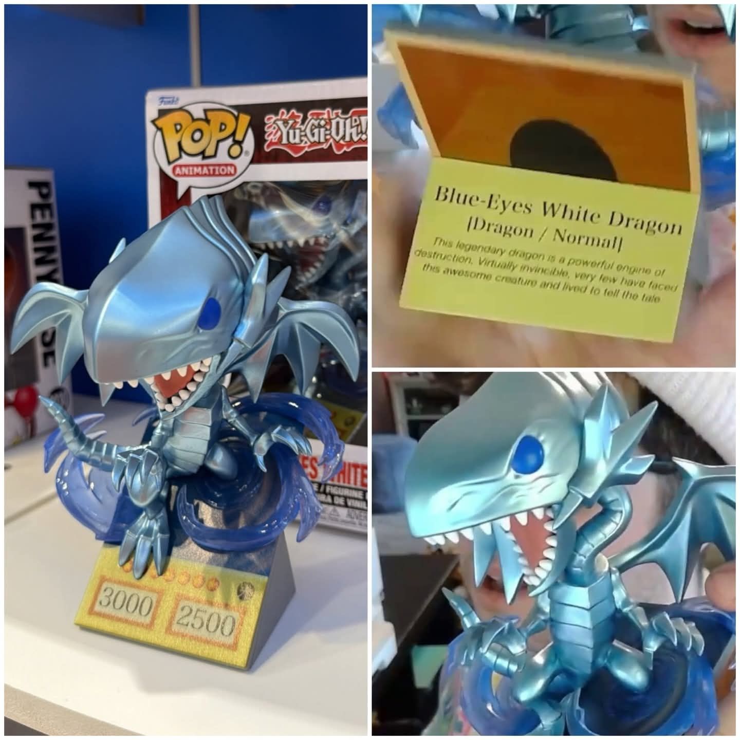 Pre-orden Funko Pop Premium Blue Eyes White Dragon