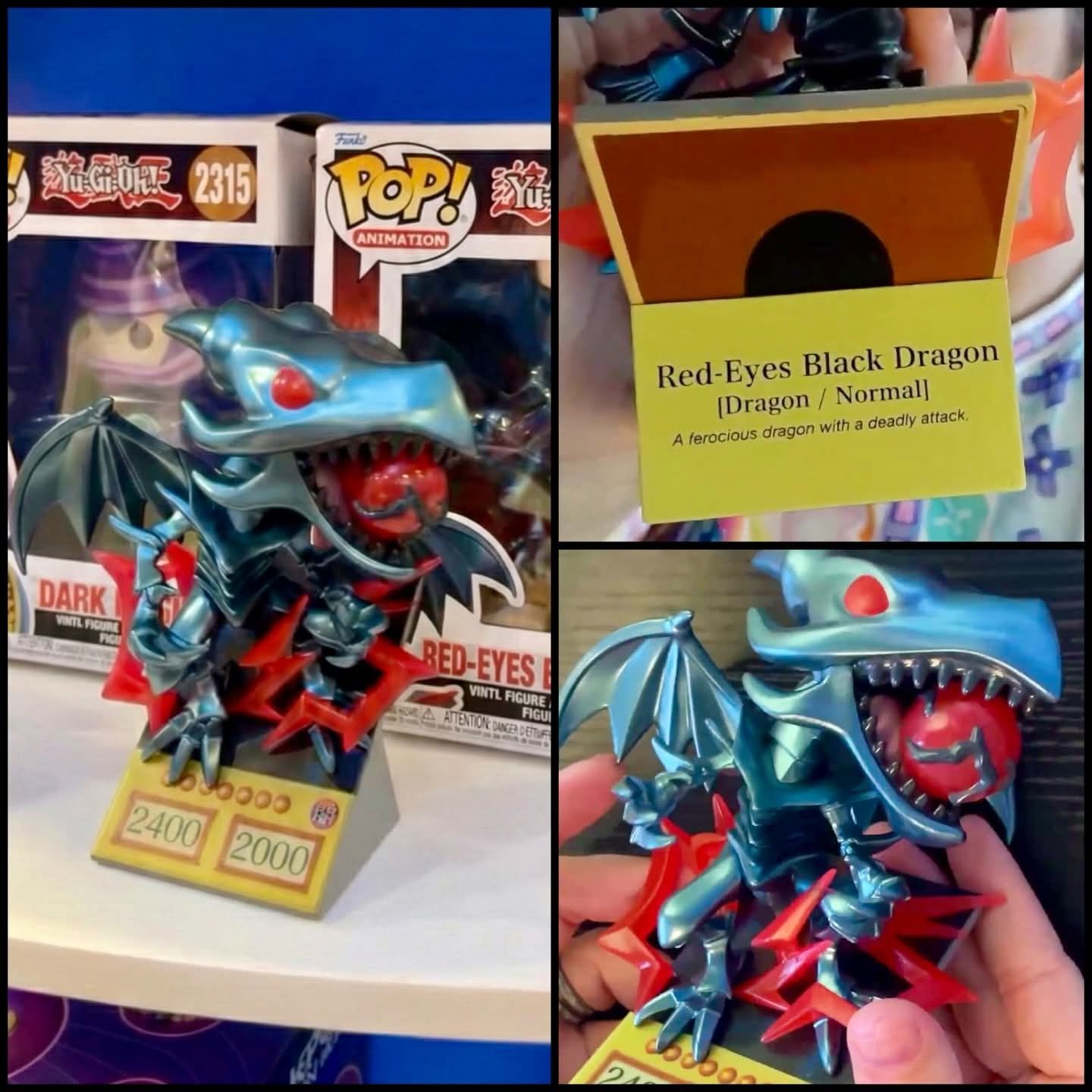 Pre-orden Funko Pop Premium Red Eyes Black Dragon