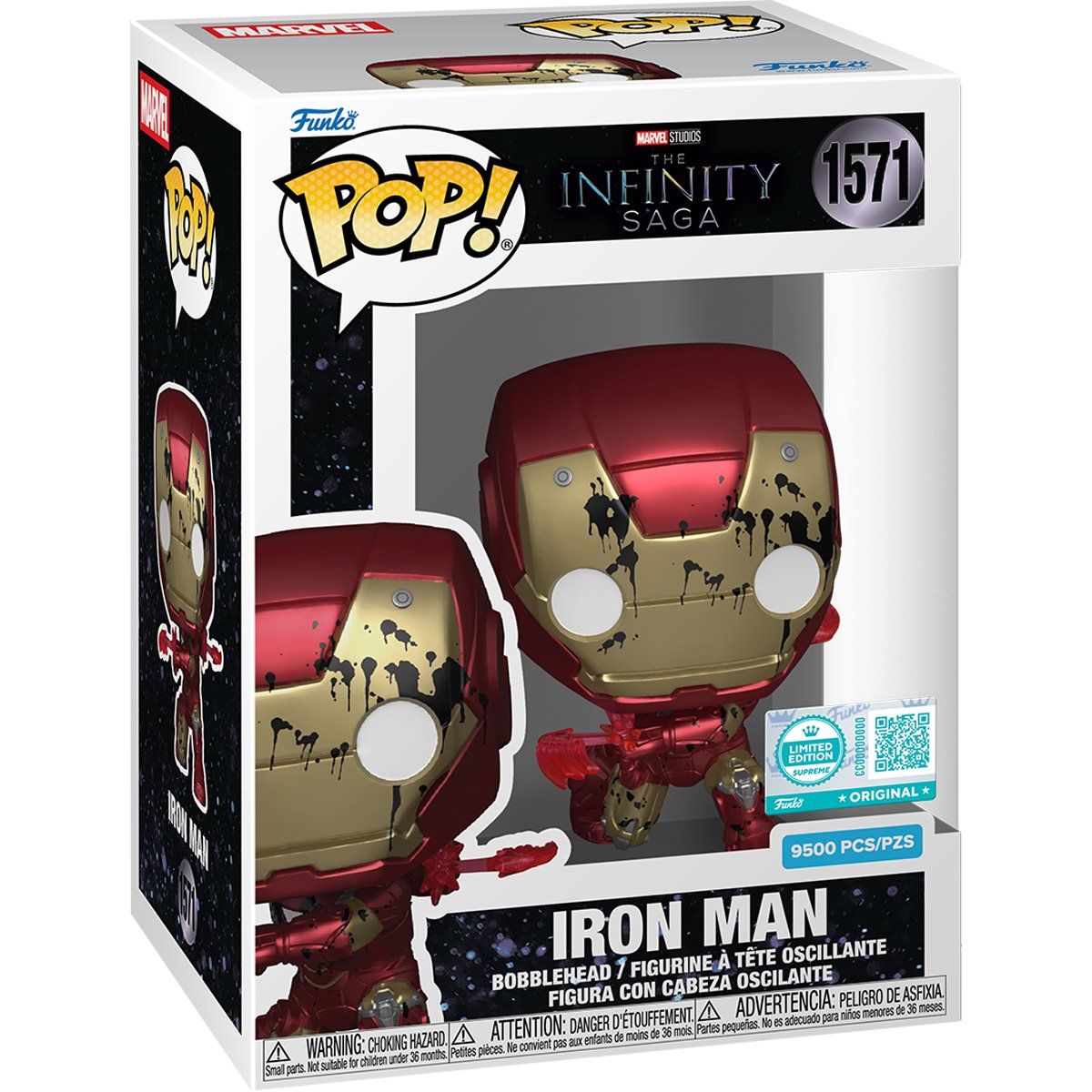 Funko Pop LE SUPREME Iron Man Funko Pop LE SUPREME Iron Man