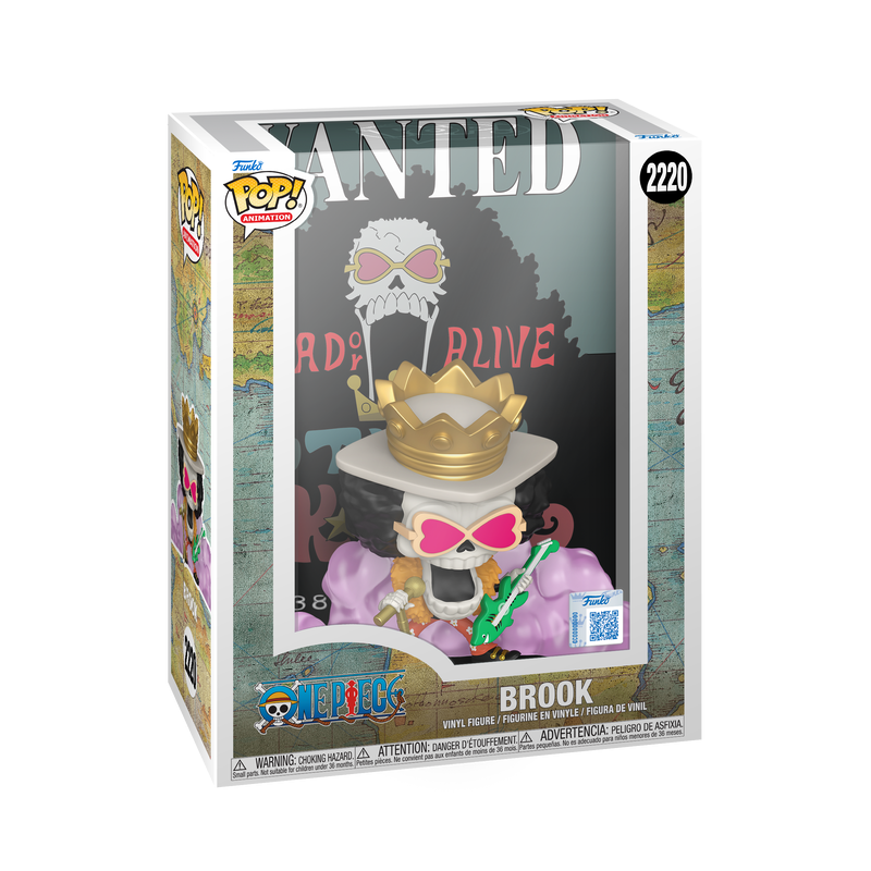 Funko Pop One Piece Poster Brook Exclusivo Funko Pop One Piece Poster Brook Exclusivo