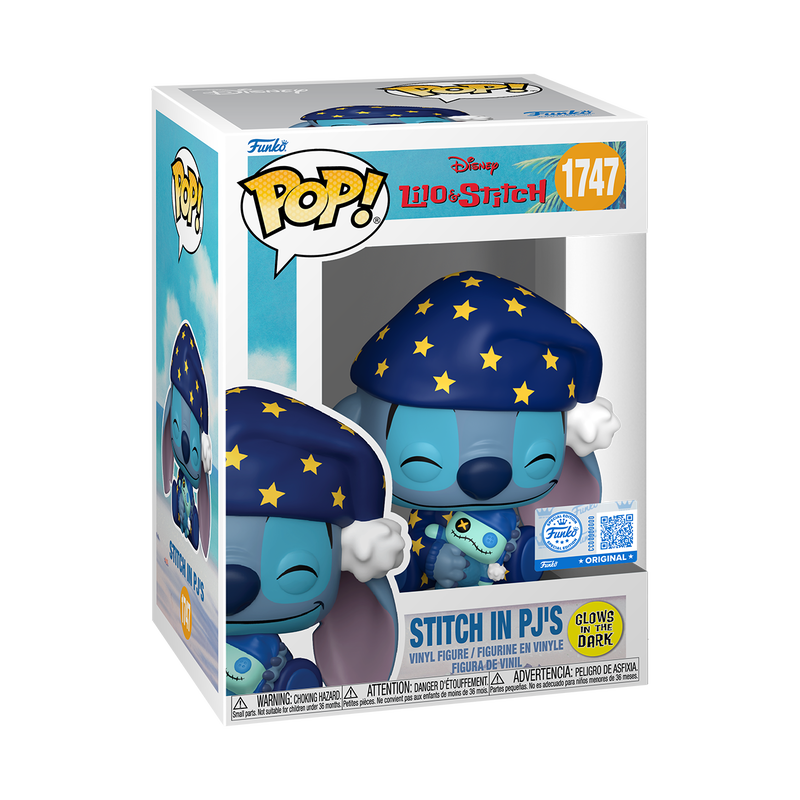 Funko Pop Stitch In PJs Exclusivo