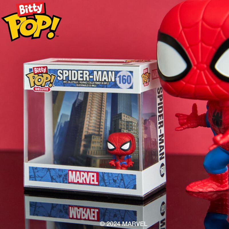 Bitty Pop! Deluxe Spider-Man (Cityscape) Bitty Pop! Deluxe Spider-Man (Cityscape)