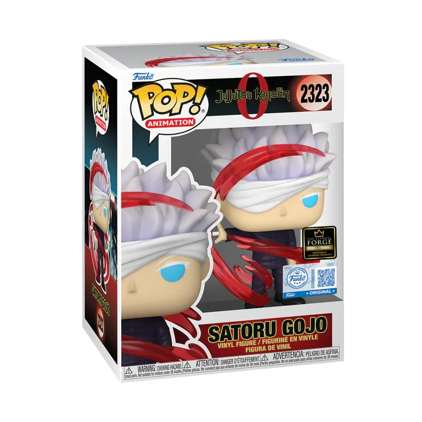 Funko Pop! Jujutsu Kaisen 0 - Satoru Gojo Reversal Red (The Eternal Forge Exclusivo) Funko Pop! Jujutsu Kaisen 0 - Satoru Gojo Reversal Red (The Eternal Forge Exclusivo)