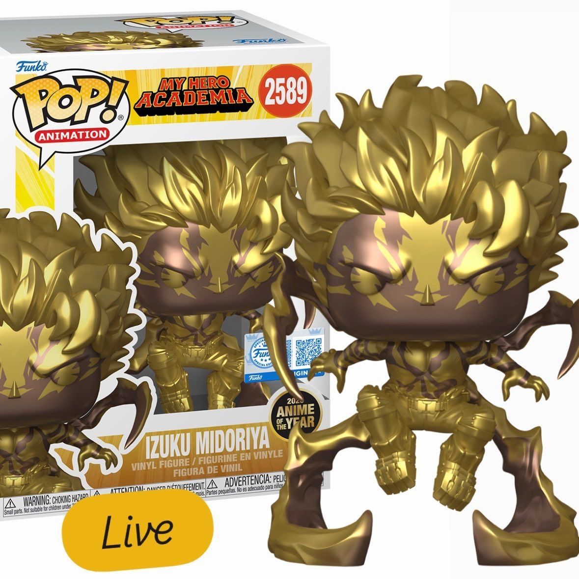 Pre-orden Funko Pop Izuku Midoriya Exclusivo