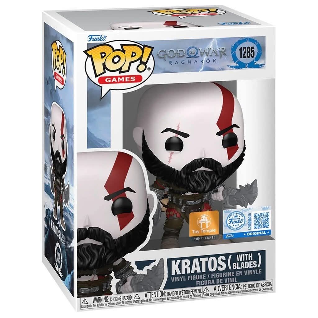Pre-orden Funko Pop GOW Kratos exclusivo Toy Temple