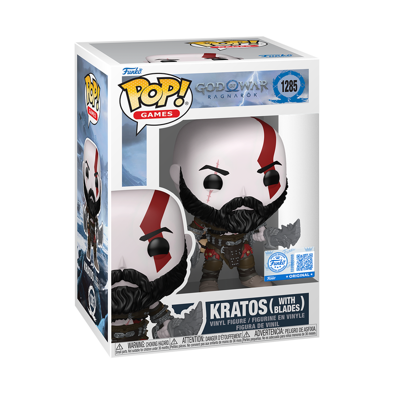 Funko Pop GOW Kratos exclusivo Toy Temple
