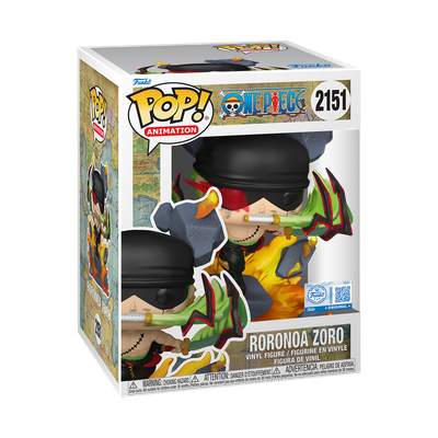 Funko Pop One Piece Premium. Roronoa Zoro Exclusivo de Amazon