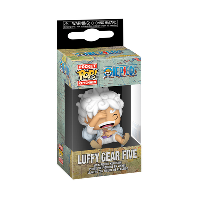 Pocket Pop Keychain Luffy Gear Five Exclusivo de Gamestop