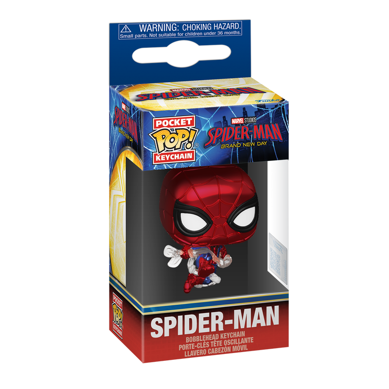 Pocket Pop Keychain Spider-Man Exclusivo Boxlunch Pocket Pop Keychain Spider-Man Exclusivo Boxlunch