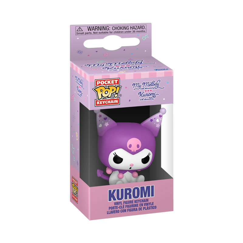 Pocket Pop Keychain Kuromi Exclusivo