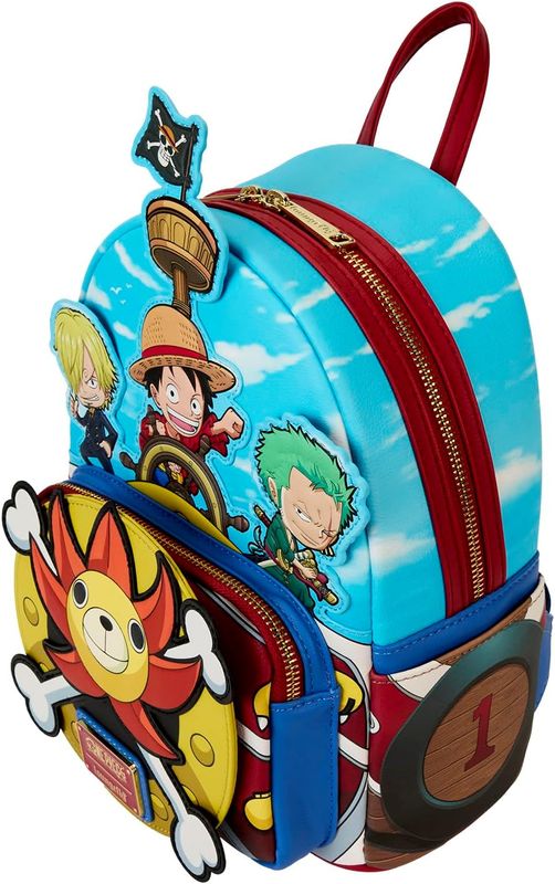 One Piece Thousand Sunny Ship Mini Backpack Exclusiva Loungefly