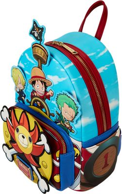 One Piece Thousand Sunny Ship Mini Backpack Exclusiva Loungefly