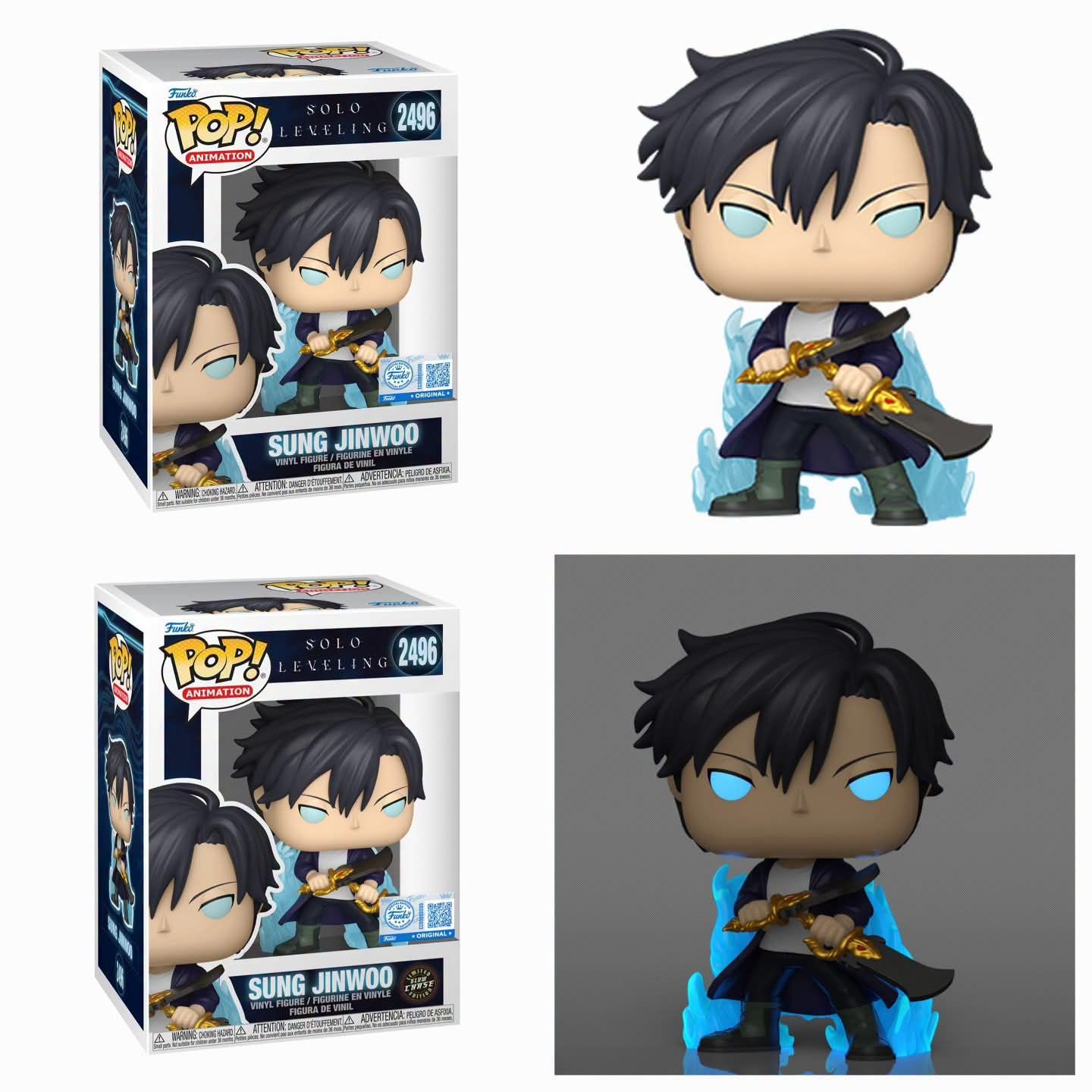 Pre-orden Funko Pop Solo Leveling Bundle Chase Sung Jinwoo Exclusivo Chalice Collectibles Pre-orden Funko Pop Solo Leveling Bundle Chase Sung Jinwoo Exclusivo Chalice Collectibles