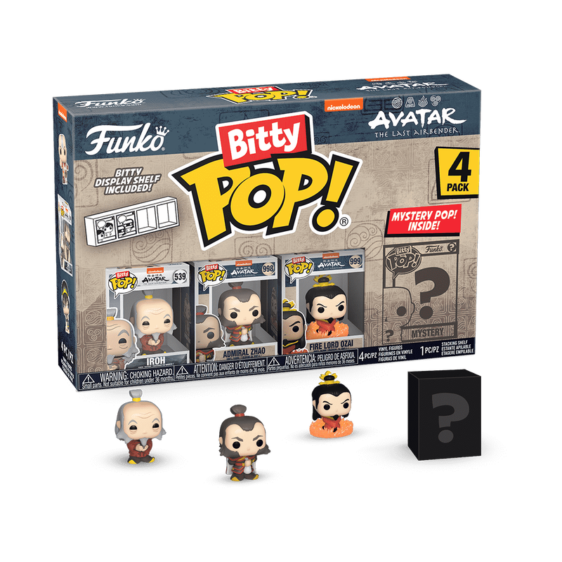 Bitty Pop! Avatar The Last Airbender 4-Pack Bitty Pop! Avatar The Last Airbender 4-Pack