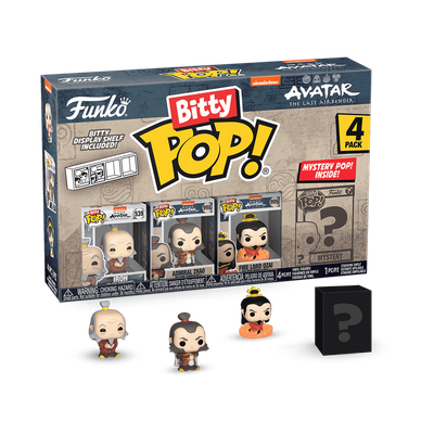 Bitty Pop! Avatar The Last Airbender 4-Pack Bitty Pop! Avatar The Last Airbender 4-Pack