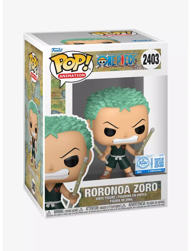Funko Pop One Piece Roronoa Zoro exclusivo Boxlunch