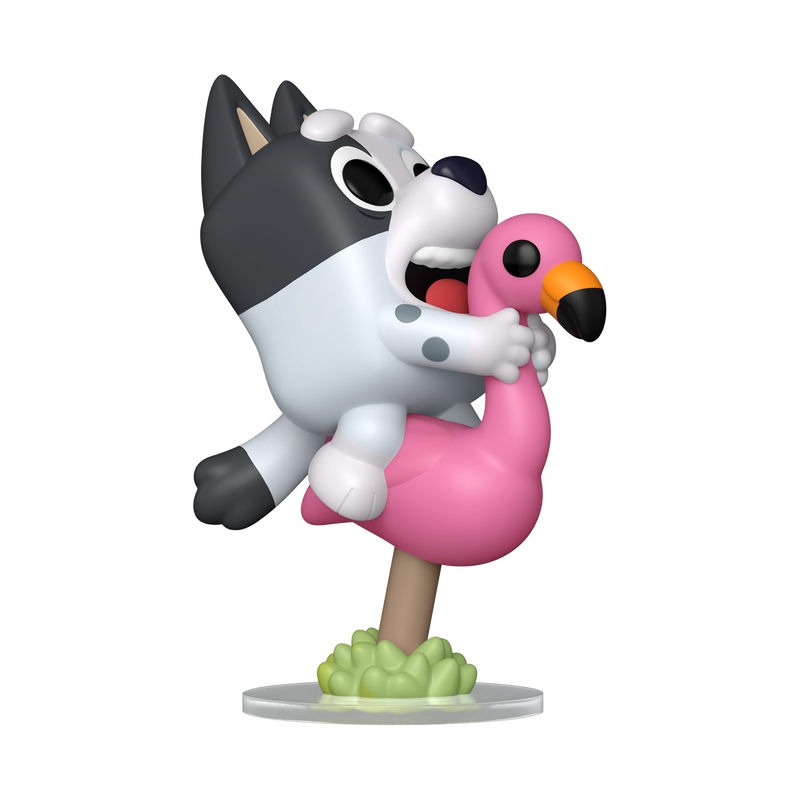 Funko Pop Bluey Muffin Flamingo Queen Exclusivo EE
