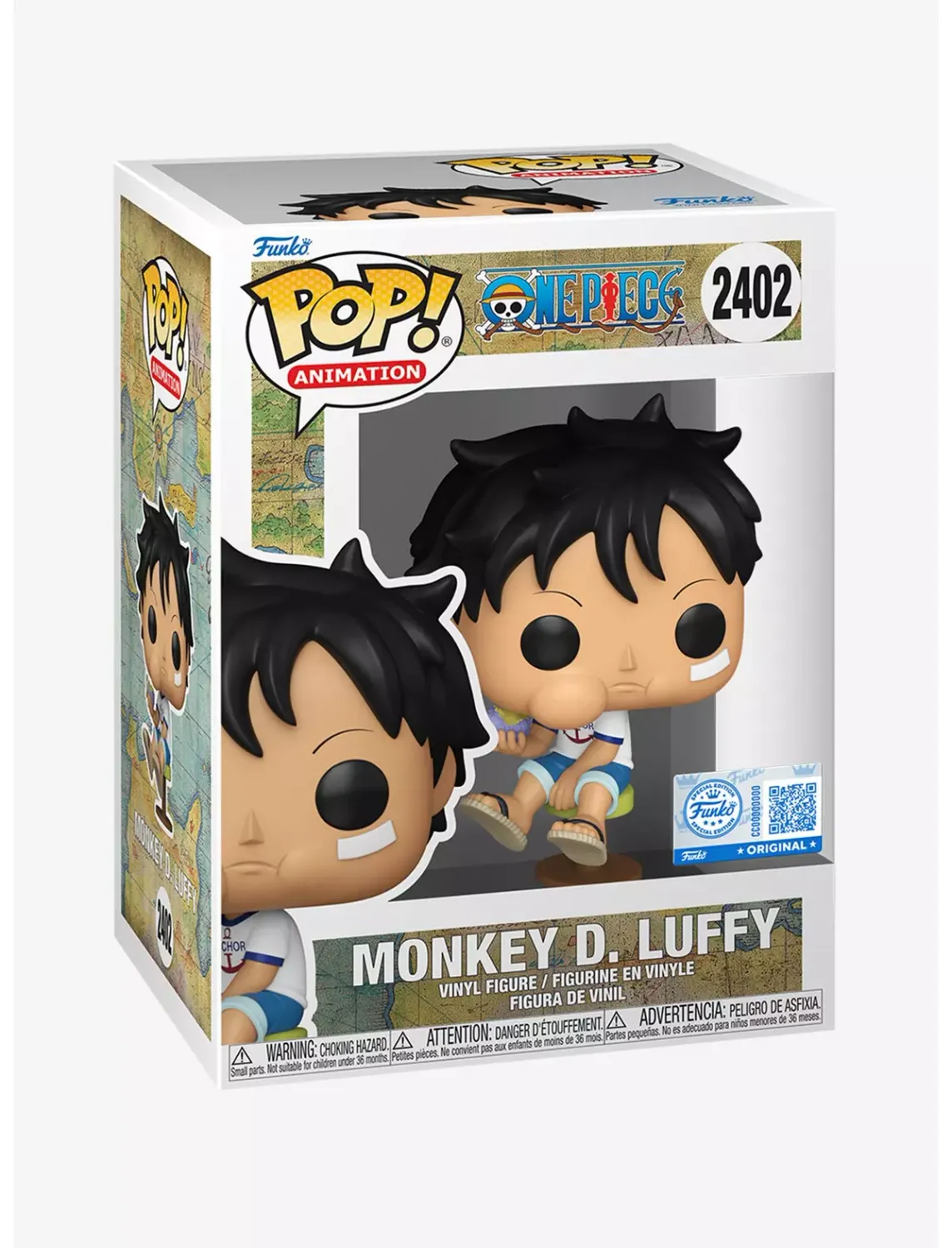 Funko Pop Monkey D. Luffy Exclusivo de Hottopic